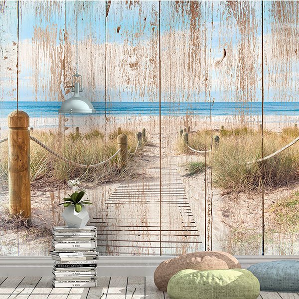 Wall Murals: Way to the beach