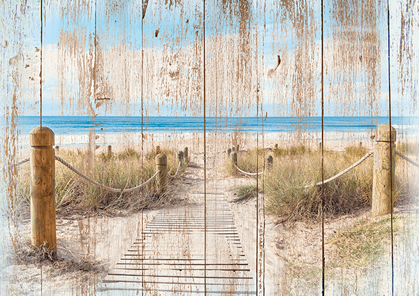Wall Murals: Way to the beach