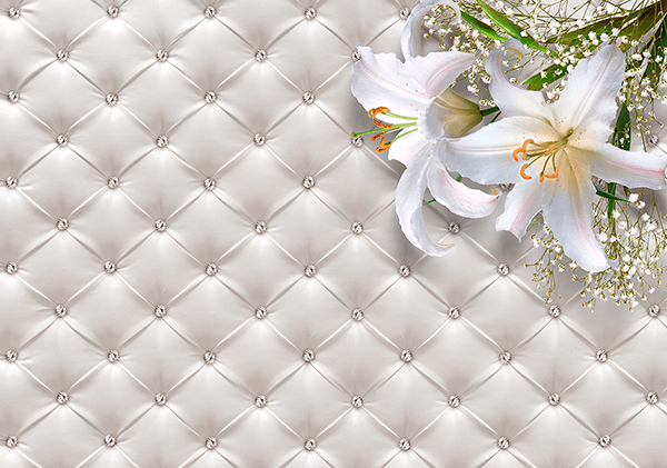 Wall Murals: Lilies Bouquet
