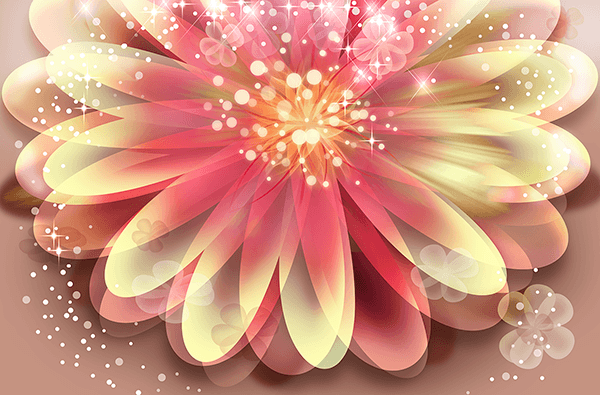 Wall Murals: Magic flower