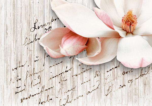 Wall Murals: Poems and flowers