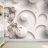 Wall Murals: Floral Collage 2