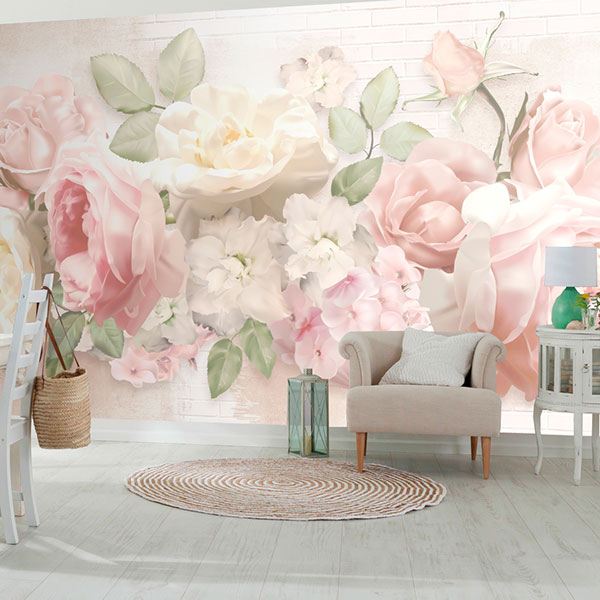Wall Murals: Floral Cocktail 0