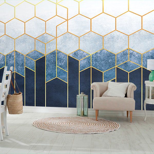 Wall Murals: Collage squares