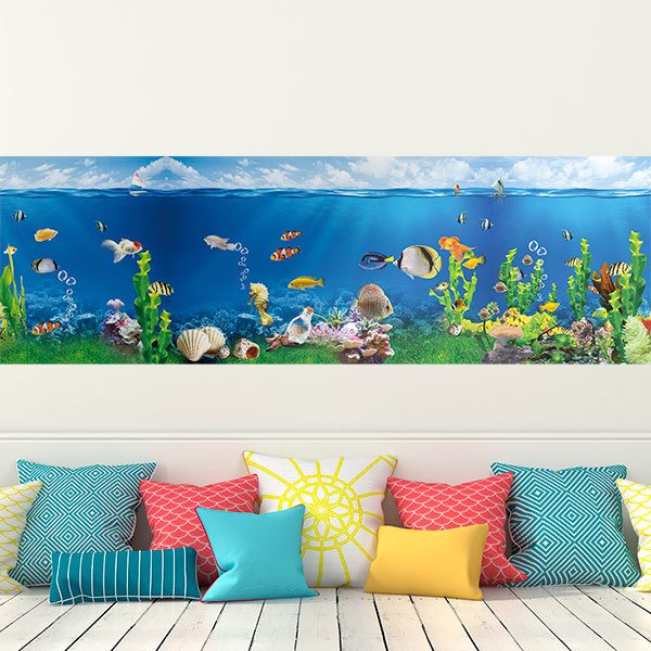 Wall Murals: Bottom of the sea 0