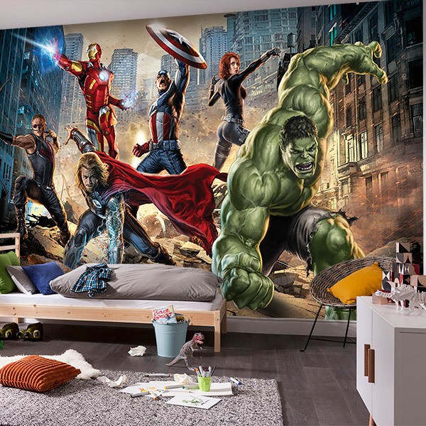 Wall Mural United Avengers 