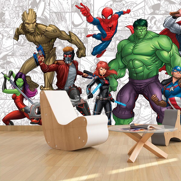 Wall Murals: Avengers Comic Characters 0