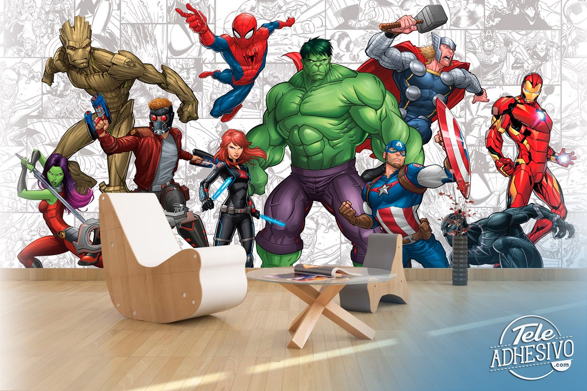 Wall Murals: Avengers Comic Characters