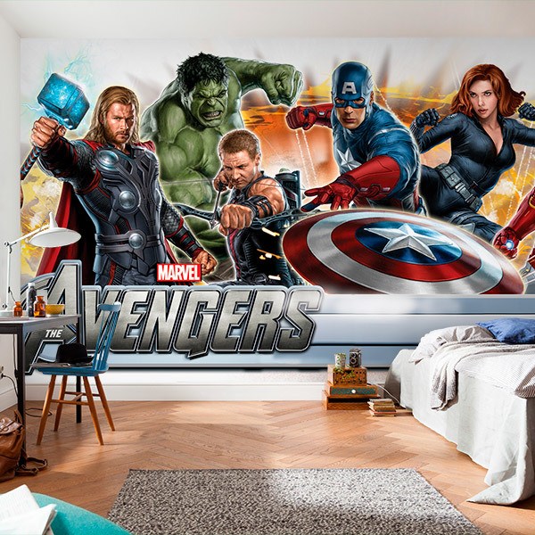 Wall Mural Avengers Assemble! 