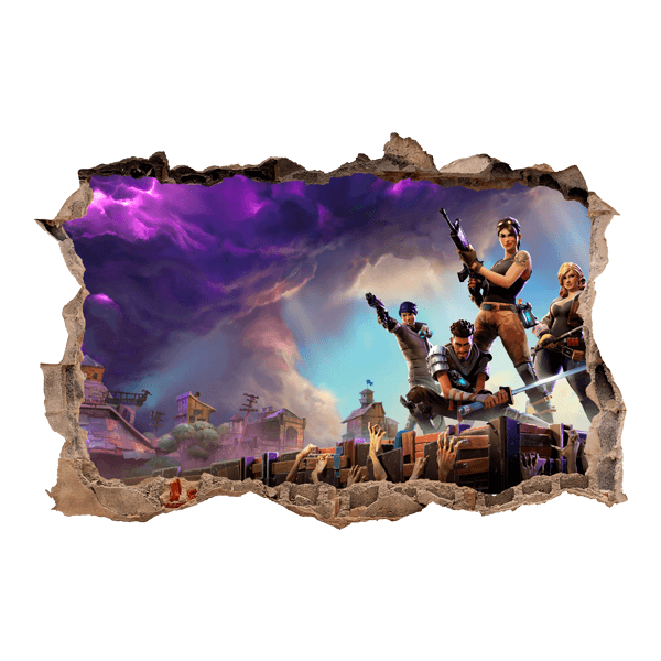 Wall Stickers: Fortnite equipment