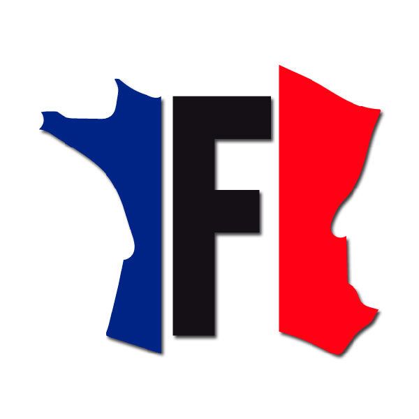 Car & Motorbike Stickers: France silhouette