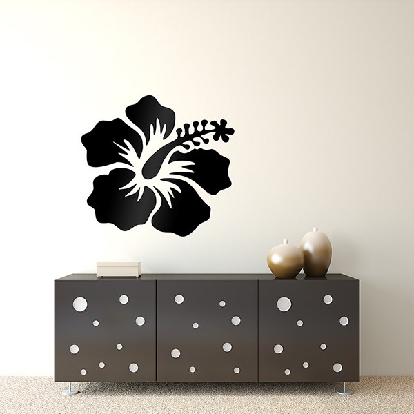 Wall Stickers: Hibiscus flower