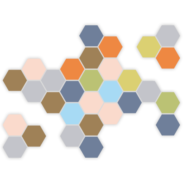 Wall Stickers: Eden Geometric kit