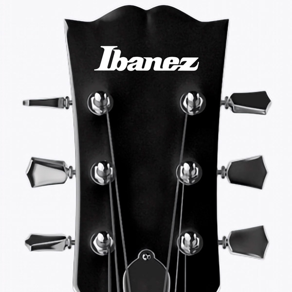 Car & Motorbike Stickers: Guitar Ibanez Emblem