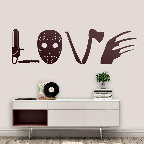 Wall Stickers: Classic horror films (Love)