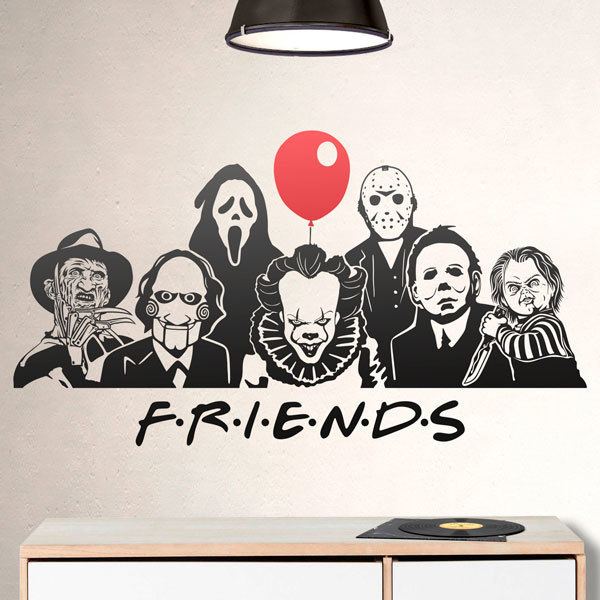 Wall Stickers: Killer friends