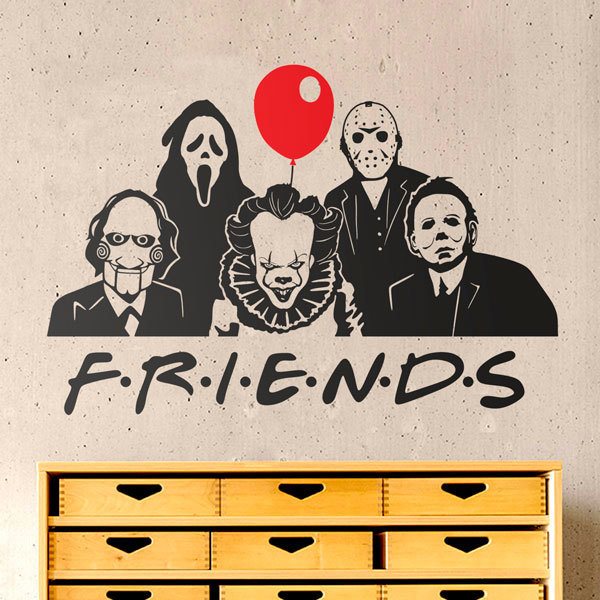 Wall Stickers: Dangerous friends