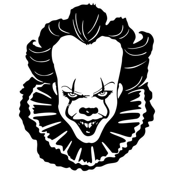 Car & Motorbike Stickers: Pennywise stalks you (It)