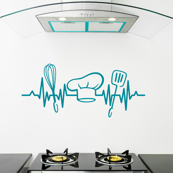 Wall Stickers: Electrocardiogram Chef