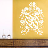 Wall Stickers: Heraldic Coat of Arms Sánchez 2