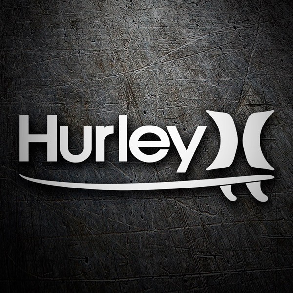 hurley surf sticker 