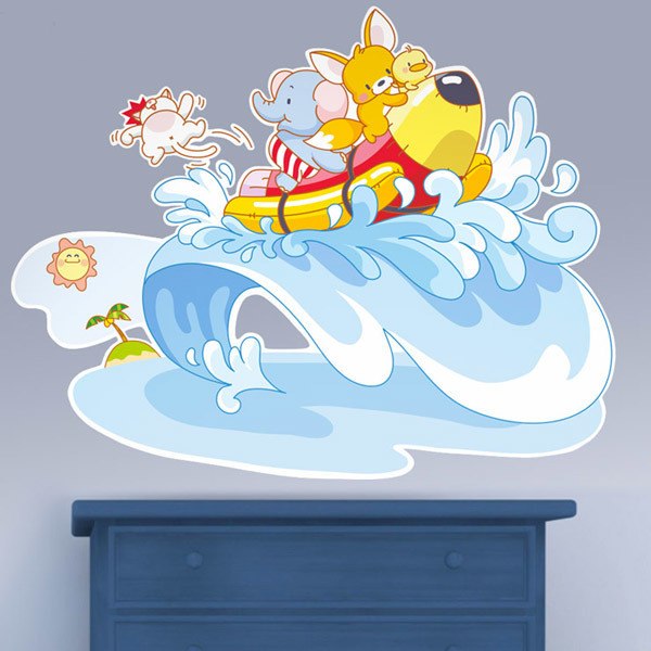 Stickers for Kids: Animals at Sea