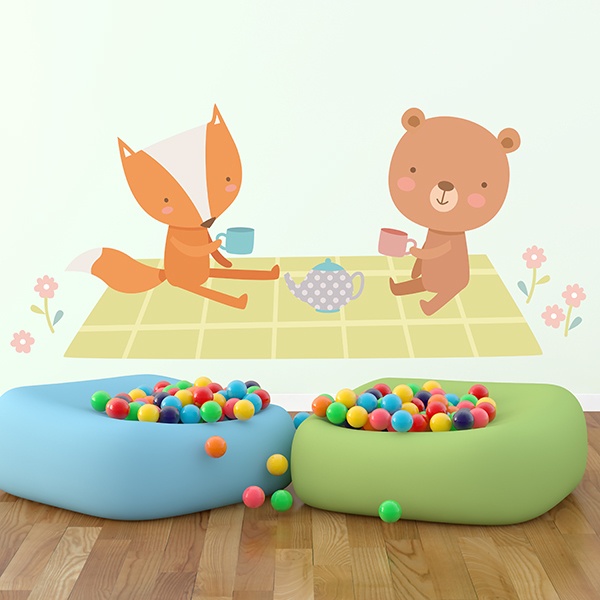 Stickers for Kids: Animals Picnic