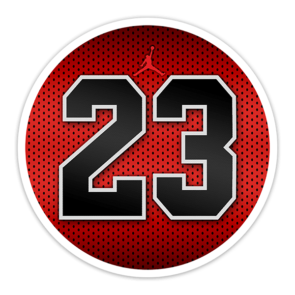 Car & Motorbike Stickers: Michael Jordan 23 Logo