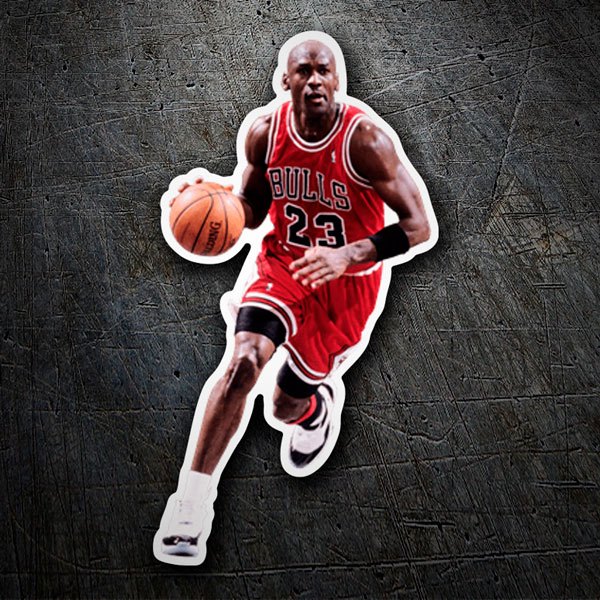 Michael Jordan BULLS 23 Jersey  No. 23 Sticker for Sale by