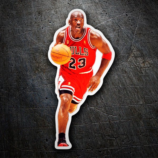 Car & Motorbike Stickers: Michael Jordan Chicago Bulls