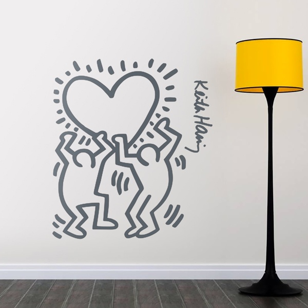 Wall Stickers: Holding a heart