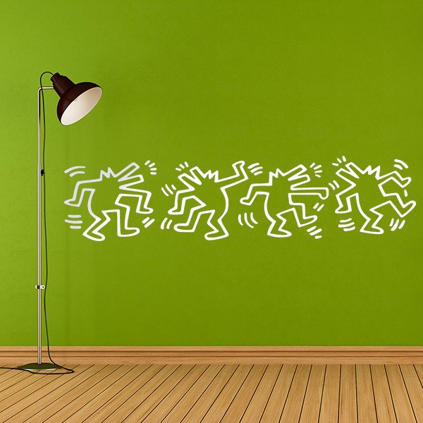 Wall Stickers: Dancing dogs