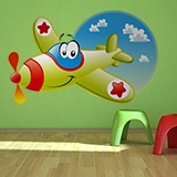 Stickers for Kids: The Funny Plane 5