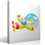 Stickers for Kids: The Funny Plane 6