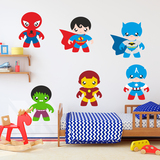 Stickers for Kids: Heroes Kit 6