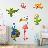 Stickers for Kids: Birds kit 4