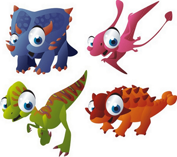 Stickers for Kids: Kit Dinosaurs for Children