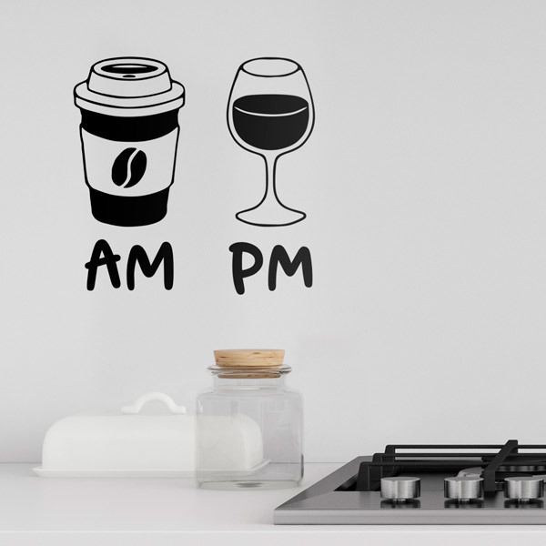 Wall Stickers: Coffee and Wine