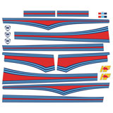 Car & Motorbike Stickers: Lancia Delta Integrale Martini Racing Decal Kit 3