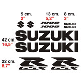 Car & Motorbike Stickers: GSXR 1000-2004 2