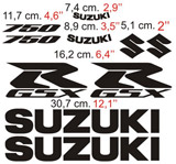 Car & Motorbike Stickers: GSXR 750 2006 2