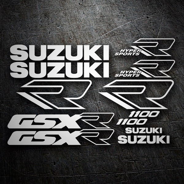 Car & Motorbike Stickers: GSX R 1100 Hyper sports 1989