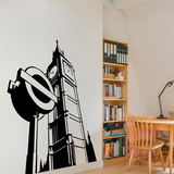Wall Stickers: The Big Ben and a subway sign 4