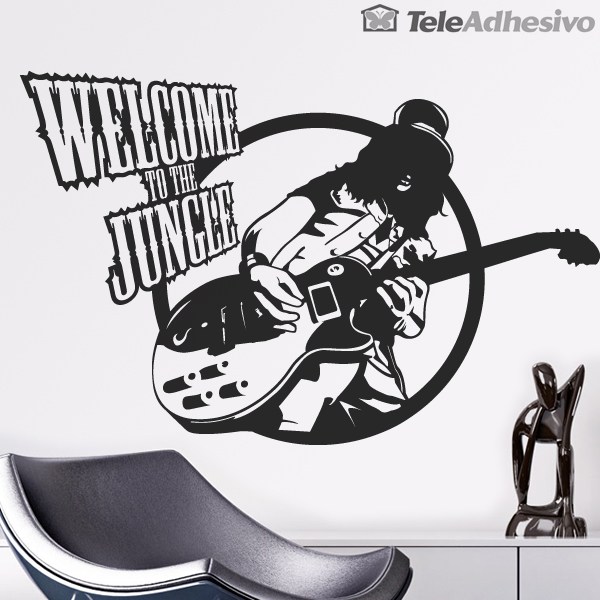 Wall Stickers: Slash, Welcome to the jungle