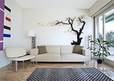 Wall Stickers: Tree losing its leaves 4