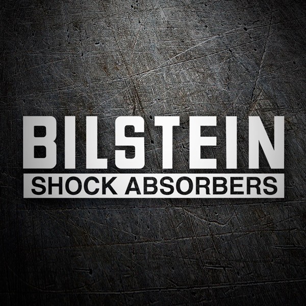 Car & Motorbike Stickers: Bilstein Shock Absorbers