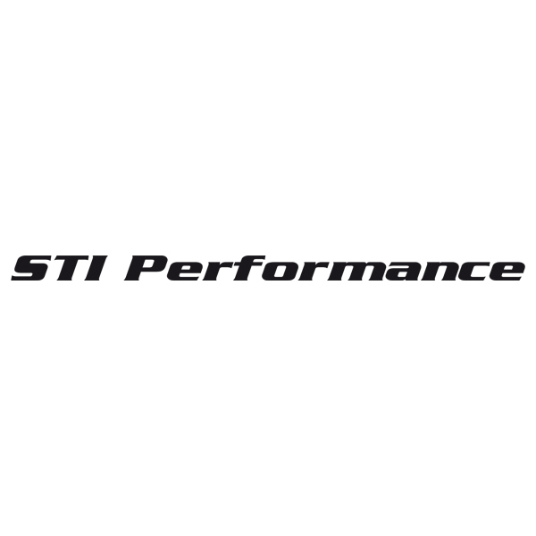 Car & Motorbike Stickers: STI Performance