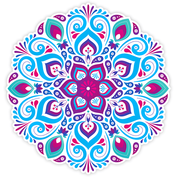 Wall Stickers: Psychedelic Mandala