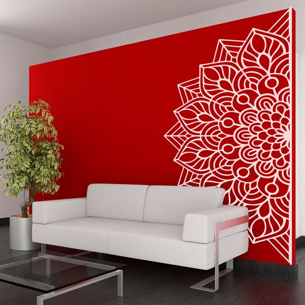 Wall Stickers: Half Mandala Life