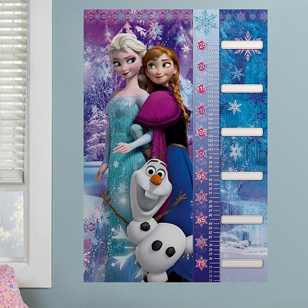 Stickers for Kids: Height Chart Frozen